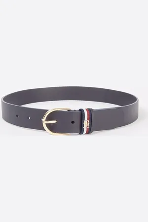 Tommy Hilfiger Essential Effortless riem van leer