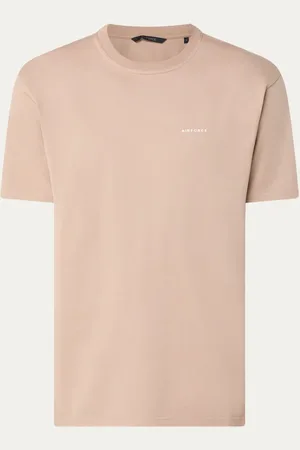 Airforce T-shirt van biologisch katoen met logo