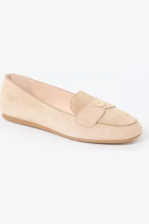 Dune Gina loafer van leer met logo
