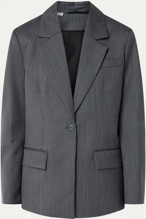 SELECTED Fenia oversized blazer in wolblend met klepzakken