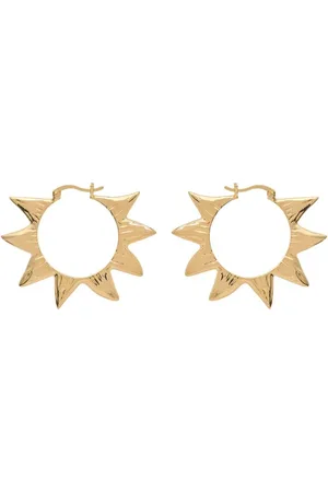 ANNA + NINA Large Soleil oorringen verguld