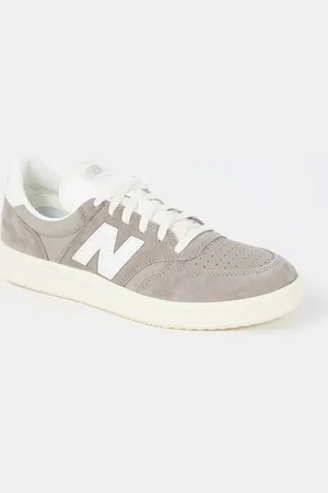 New Balance T500 sneaker van nubuck met suède details