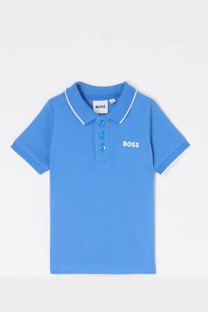 HUGO BOSS Polo van piqué katoen met logo