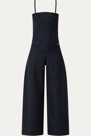 Josh V Chana wide leg jumpsuit met sierknopen