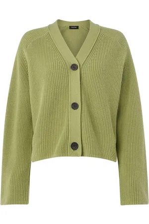 Whistles Nala grofgebreid vest met V-hals