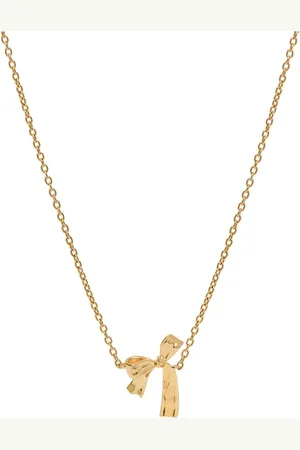 ANNA + NINA Bow ketting verguld