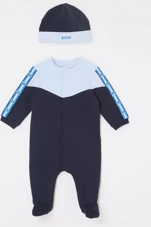 HUGO BOSS Set van babypak met muts in giftbox 2-delig