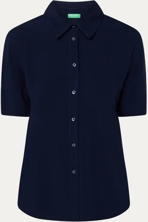 Benetton Blouse met korte kraag