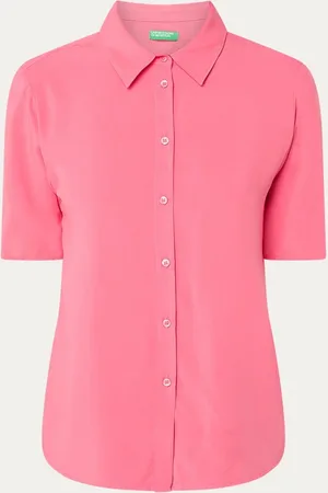 Benetton Blouse met korte kraag