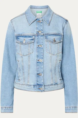 Benetton Spijkerjas met borstzakken