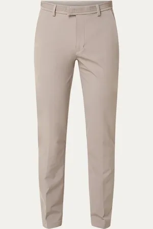 Boggi Milano Slim fit chino met steekzakken