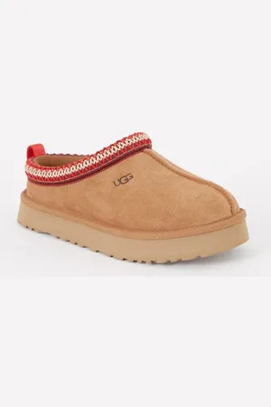UGG Tazz instapper van suède met plateauzool