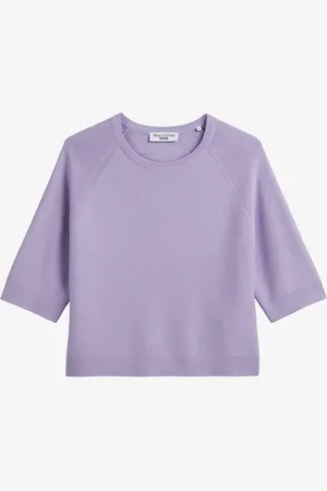 Marc O’ Polo Fijngebreide pullover met ronde hals