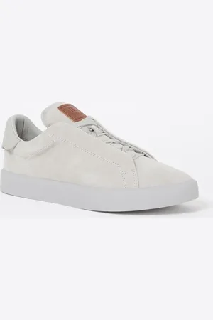Boggi Milano Sneaker van suède met logo