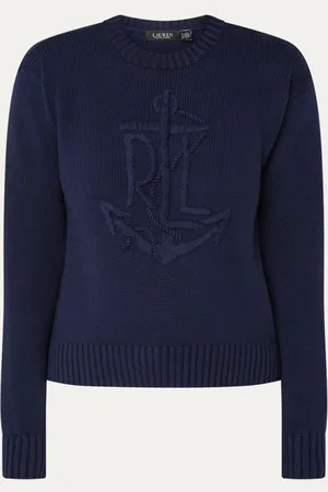 Ralph Lauren Fijngebreide pullover met logoborduring