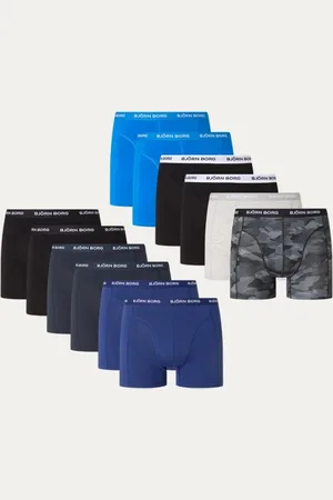 Björn Borg Björn Borg Boxershorts met logoband in 12-pack