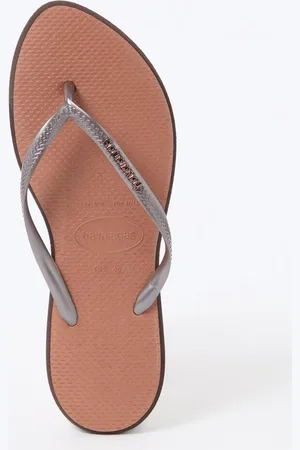 Havaianas Slim Point slipper met logo