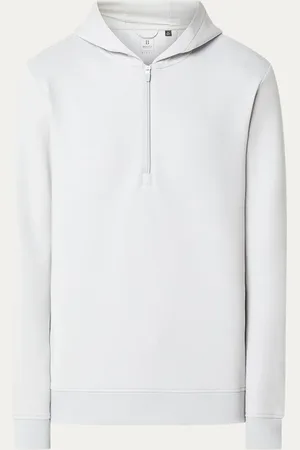 Boggi Milano Hoodie met halve rits