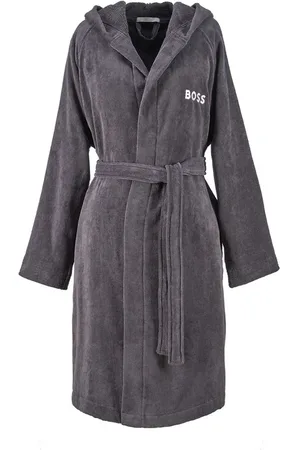 HUGO BOSS Plain badjas van katoen
