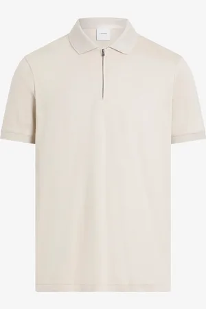 Calvin Klein COTTON SHORT SLEEVE ZIP POLO