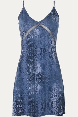 Chantelle Slipdress met slangenprint