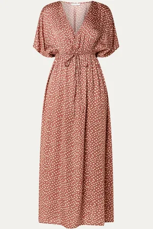 BY-BAR Delhi maxi jurk met print