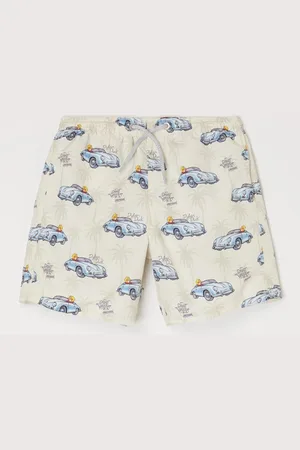 MC2 SAINT BARTH Jean zwemshorts met print