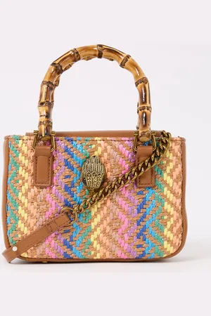 Kurt Geiger Mini Kensington handtas met leren details