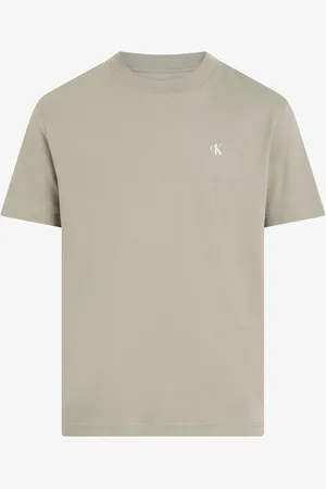 Calvin Klein T-shirt met logo- en backprint