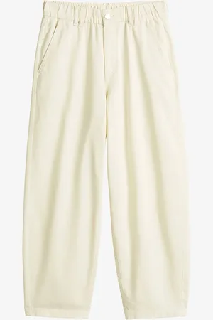Marc O’ Polo Mid waist loose fit chino in lyocellblend