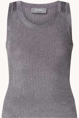 Mos Mosh MMRelena tanktop met lurex