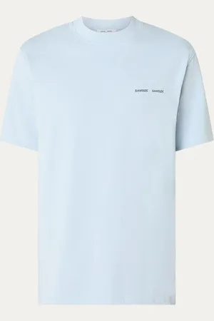 Samsøe Samsøe Norsbro T-shirt van biologisch katoen met logo