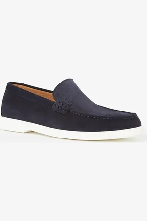 HUGO BOSS Sienne loafer van suède