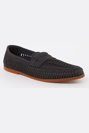 Dune Brickles loafer van leer