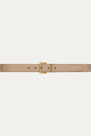 Saint Laurent Cassandre riem van kalfsleer