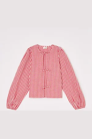 Sofie Schnoor Hazelsy blouse met ruitdessin