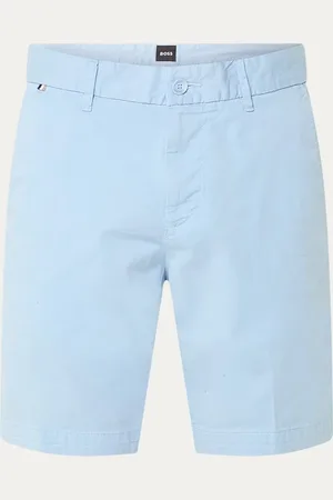 HUGO BOSS H-Slice straight fit korte chino met steekzakken