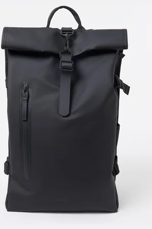 Rains Rolltop Large rugzak met 16 inch laptopvak en waterafstotende coating