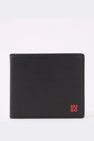 HUGO BOSS Tibby portemonnee van leer met logo