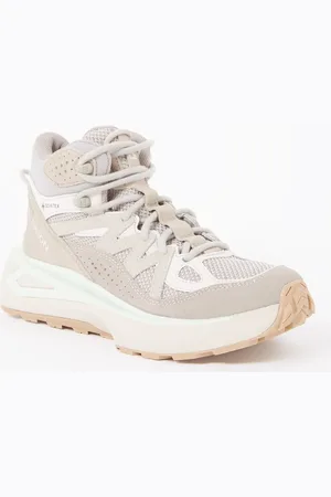 Salomon Odyssey Elmit Mid GTX sneaker mesh suède details