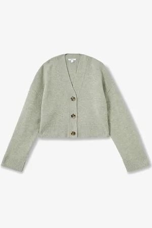 Reiss Rixy fijngebreid vest in kasjmierblend