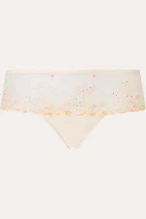 Simone Pérèle Delice shorty van mesh met borduring