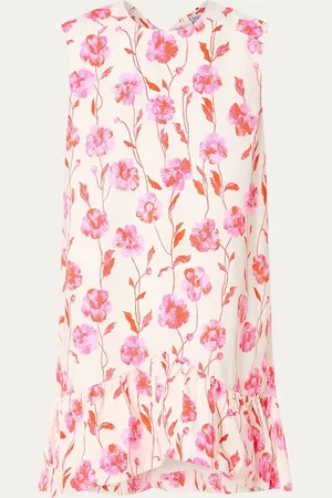 Essentiel Antwerp Hibernate mouwloze mini jurk met strikkraag