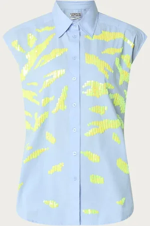 Essentiel Antwerp Hixie blouse met pailletten