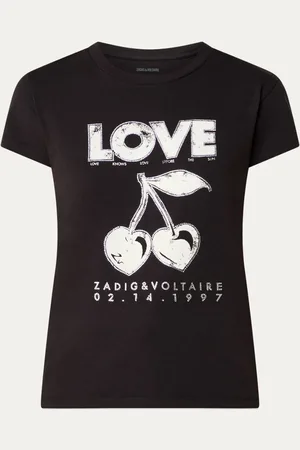 Zadig & Voltaire Walk T-shirt met front- en backprint