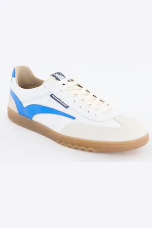 Floris van Bommel De Zaler 01-01 sneaker van leer met suède details