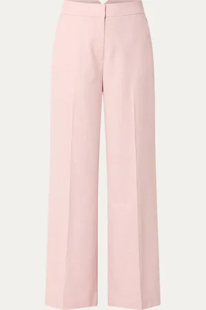 Aaiko Sonja high waist wide fit pantalon met steekzakken