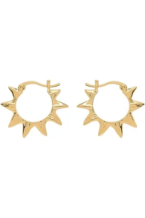 ANNA + NINA Small Soleil oorringen verguld