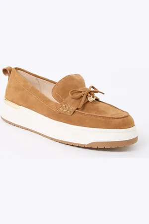 Dune Glide loafer van leer