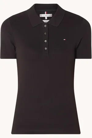 Tommy Hilfiger 1985 slim fit polo van piqué katoen met logo